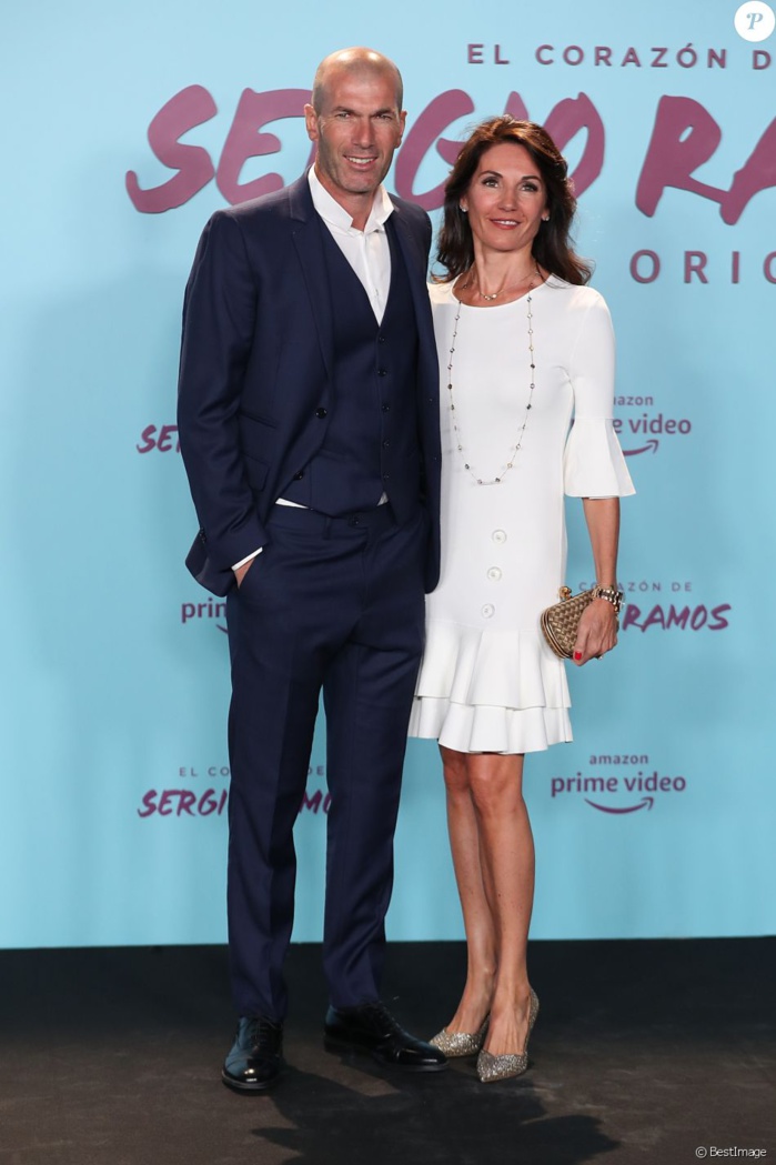 Zinédine et Véronique Zidane sur leur 31 pour soutenir le capitaine Sergio Ramos