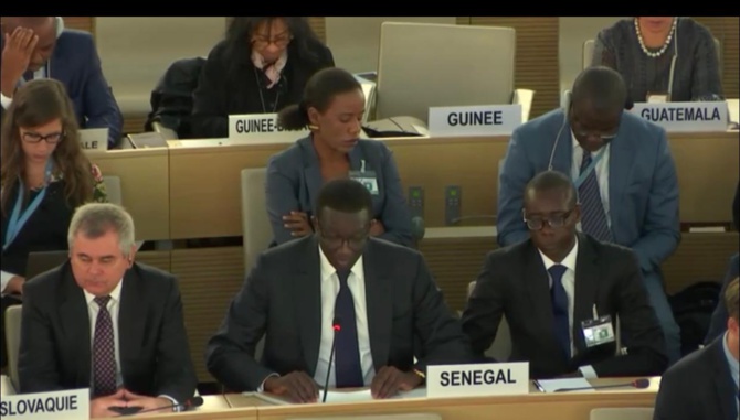 Le Ministre des Affaires Etrangères et des Sénégalais de l’Extérieur « MAESE », M. Amadou BA a pris part au Conseil des Droits de l’homme à Genève