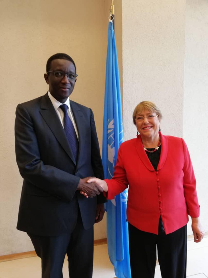 Le Ministre des Affaires Etrangères et des Sénégalais de l’Extérieur « MAESE », M. Amadou BA a pris part au Conseil des Droits de l’homme à Genève