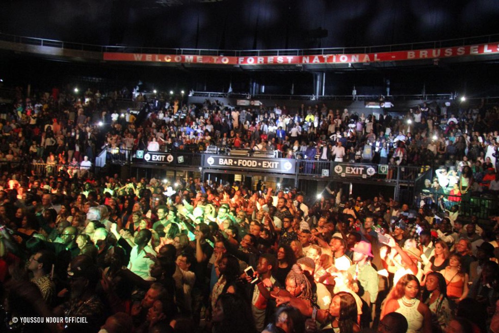 (PHOTOS) : Concert de Youssou Ndour et le Super Étoile lors de la Grande fête africaine du samedi 14 septembre 2019 au Forest National de Bruxelles (en Belgique)