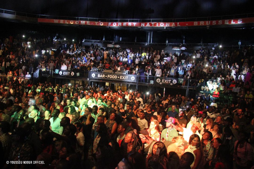 (PHOTOS) : Concert de Youssou Ndour et le Super Étoile lors de la Grande fête africaine du samedi 14 septembre 2019 au Forest National de Bruxelles (en Belgique)