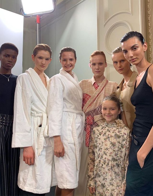 Les enfants Beckham font le buzz à la Fashion Week de Londres