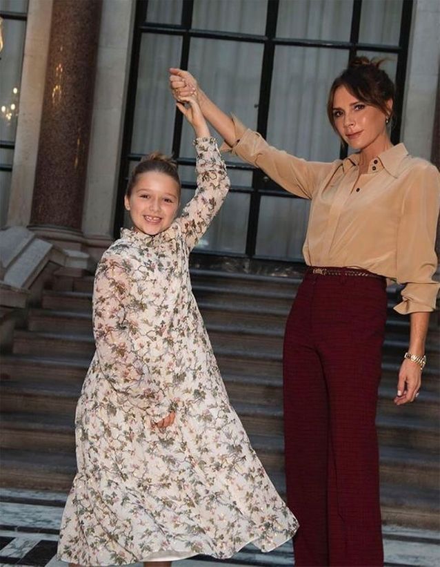 Les enfants Beckham font le buzz à la Fashion Week de Londres Les enfants Beckham font le buzz à la Fashion Week de Londres