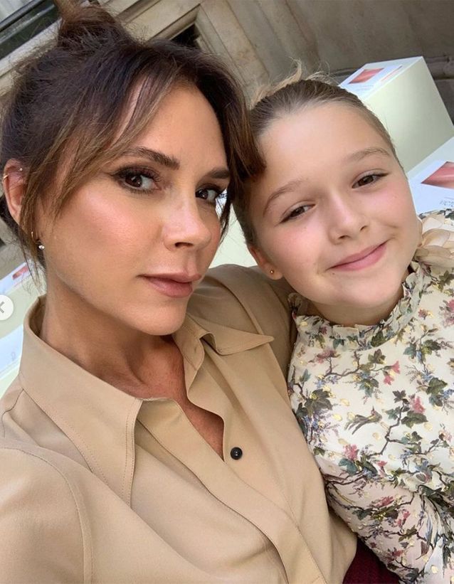 Les enfants Beckham font le buzz à la Fashion Week de Londres Les enfants Beckham font le buzz à la Fashion Week de Londres