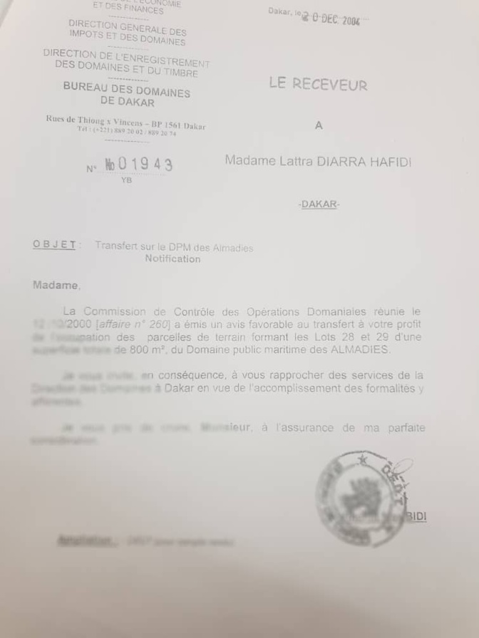 Sa « baraque » des Almadies érigée sans titre légal, démolie…: Me Moussa Bocar Thiam crie au scandale ( Documents )