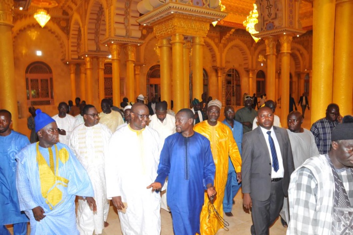 PHOTOS - Massalikoul Djinaan: Mouhamadou Makhtar Cissé et Pape Demba Bitèye contemplent le joyau, avant l'inauguration