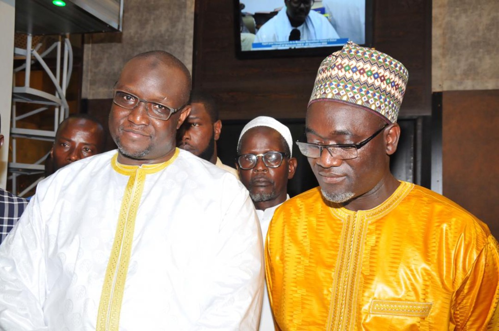 PHOTOS - Massalikoul Djinaan: Mouhamadou Makhtar Cissé et Pape Demba Bitèye contemplent le joyau, avant l'inauguration