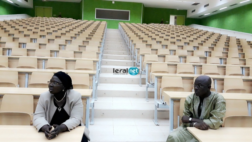 VIDEO - Pr. Mahy Diaw, Recteur UADB: « L’Amphi avec sa capacité de 500 places, sera fonctionnel en novembre pour une population de 8000 étudiants » (PHOTOS)