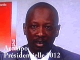 Présidentielle 2012 - Temps d'antenne d'Oumar Khassimou Dia
