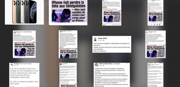 "Les Sénégalaises capables de vendre leurs corps pour un iPhone": L'Obs lynché sur les réseaux sociaux