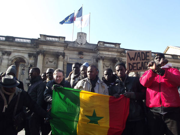 Bordeaux: Les Sénégalais protestent contre Wade