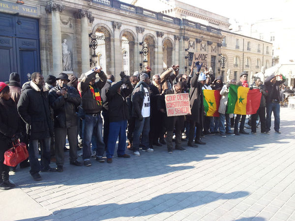 Bordeaux: Les Sénégalais protestent contre Wade