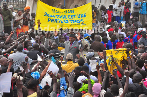 CAMPAGNE : Images exclusives de la promenade de Wade à Dakar