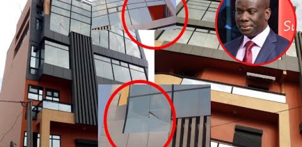 (Photos)- Guédiawaye: La maison de Malick Gakou touchée par la foudre