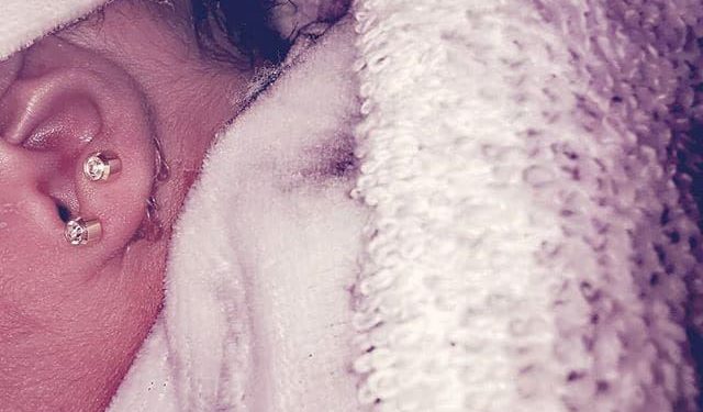 PHOTOS - Khadija Sy, l'épouse de Pape Sidy Fall de la 2stv a accouché d'une petite fille