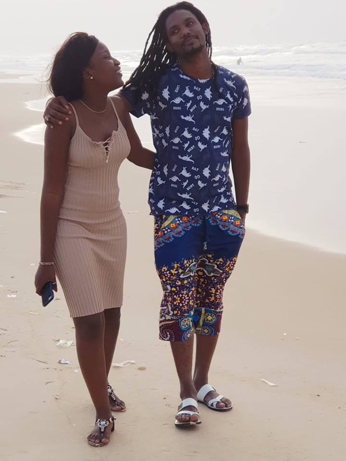 PHOTOS - Khadija Sy, l'épouse de Pape Sidy Fall de la 2stv a accouché d'une petite fille