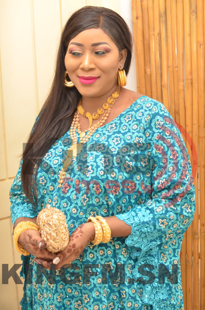 PHOTOS - Baptême: Mamy Diop Linguère de la TFM donne le nom de Baye Niass à son fils 