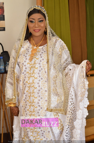 PHOTOS - Baptême: Mamy Diop Linguère de la TFM donne le nom de Baye Niass à son fils 