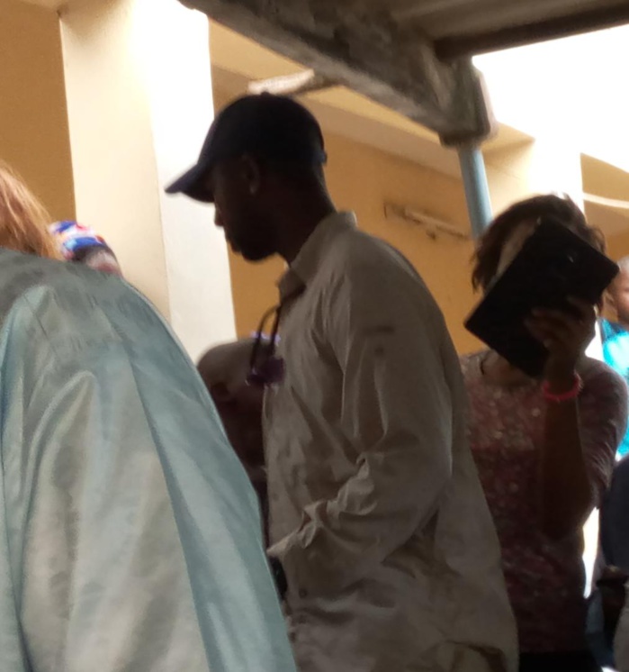 Kaolack: Les images du garde du corps du Maire de Grand-Yoff qui insultait les journalistes.