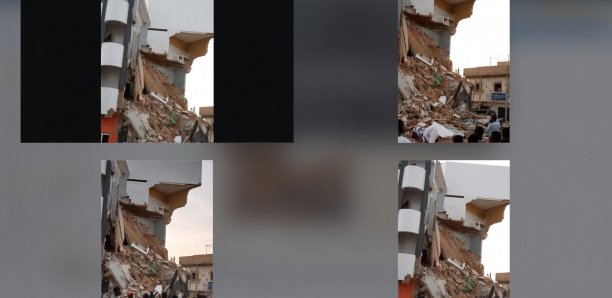 Un bâtiment de 3 étages s’effondre à Touba