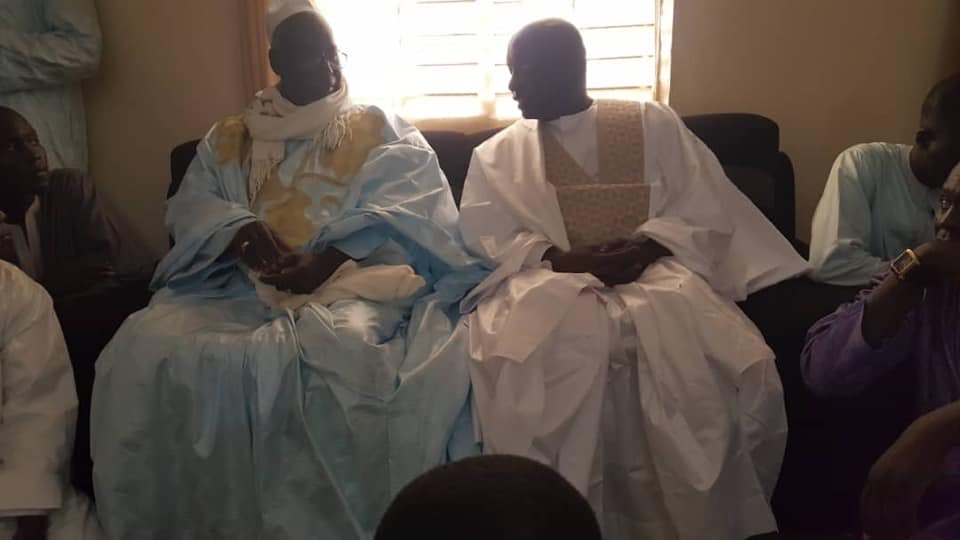 Idrissa Seck reçu par Serigne Mountakha Mbacké (5 photos)