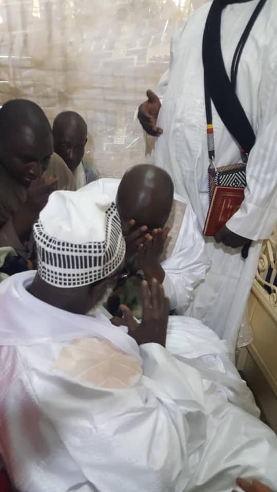 Idrissa Seck reçu par Serigne Mountakha Mbacké (5 photos)
