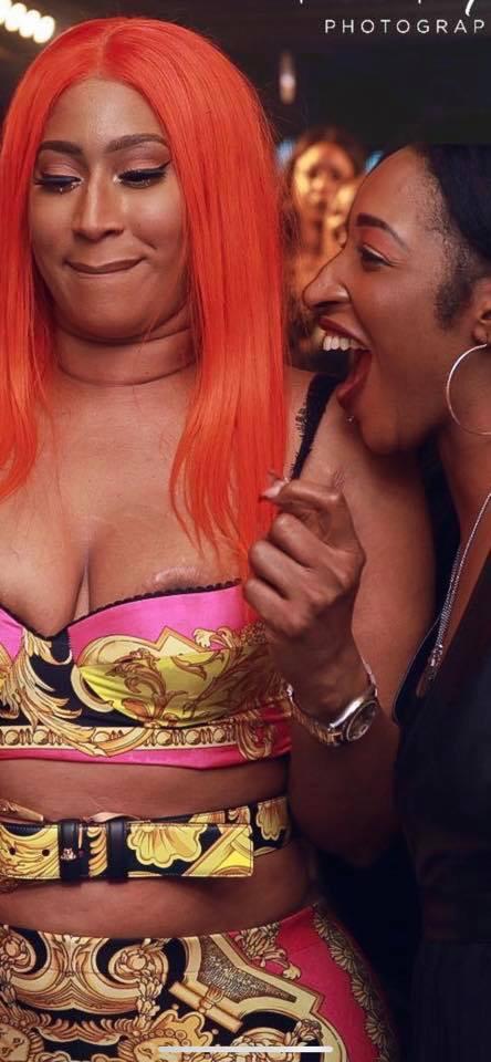 Diaba Sora: Rares clichés où on voit ses vergetures