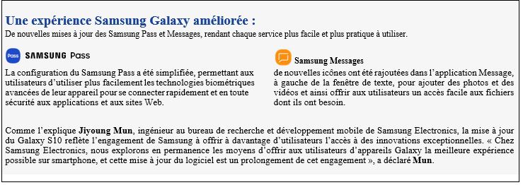 SAMSUNG - Les Galaxy Note10 et Note10+ regorgent de puissants outils conçus pour aider les utilisateurs