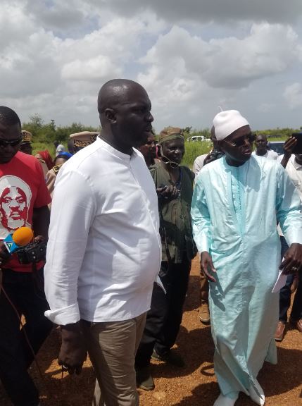 Lancement du projet de Construction des 100 000 logements sociaux – Revivez en images la visite de terrain du ministre Abdou Karim Fofana