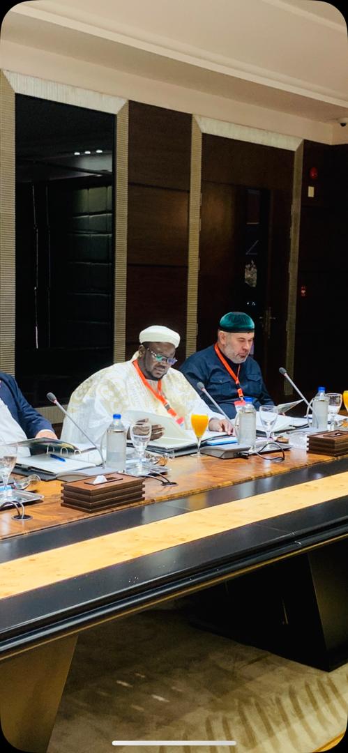 (Photos): Serigne Mansour Niass lors d'une conférence internationale (Photos): Serigne Mansour Niass lors d'une conférence internationale