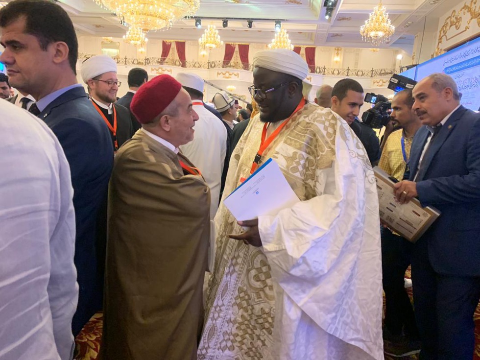 (Photos): Serigne Mansour Niass lors d'une conférence internationale