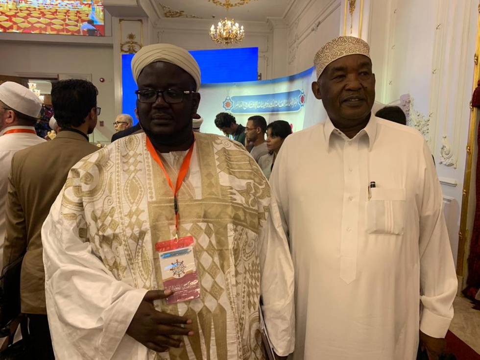 (Photos): Serigne Mansour Niass lors d'une conférence internationale