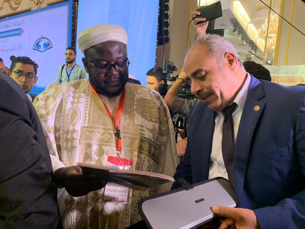 (Photos): Serigne Mansour Niass lors d'une conférence internationale
