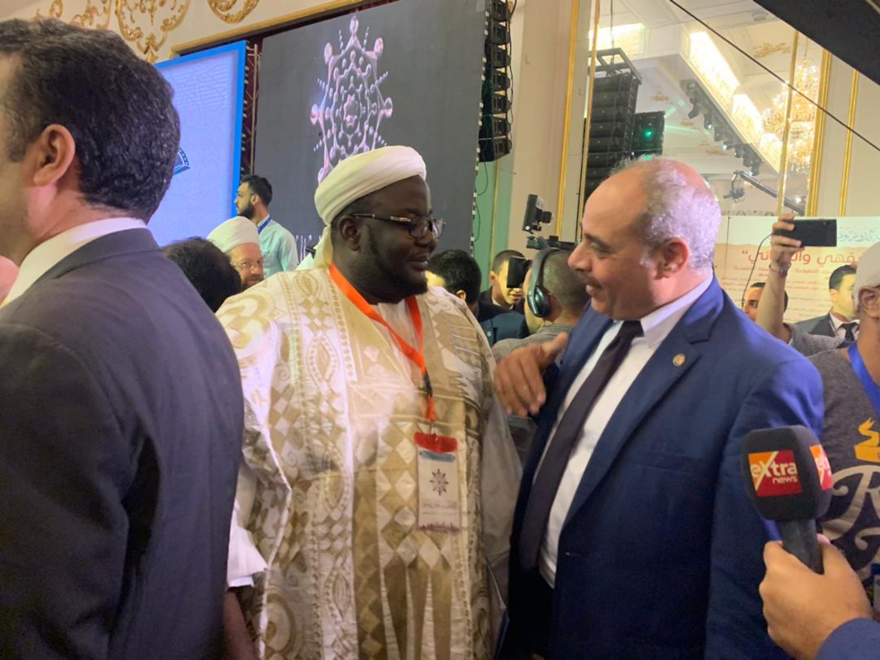 (Photos): Serigne Mansour Niass lors d'une conférence internationale