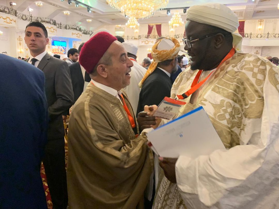 (Photos): Serigne Mansour Niass lors d'une conférence internationale