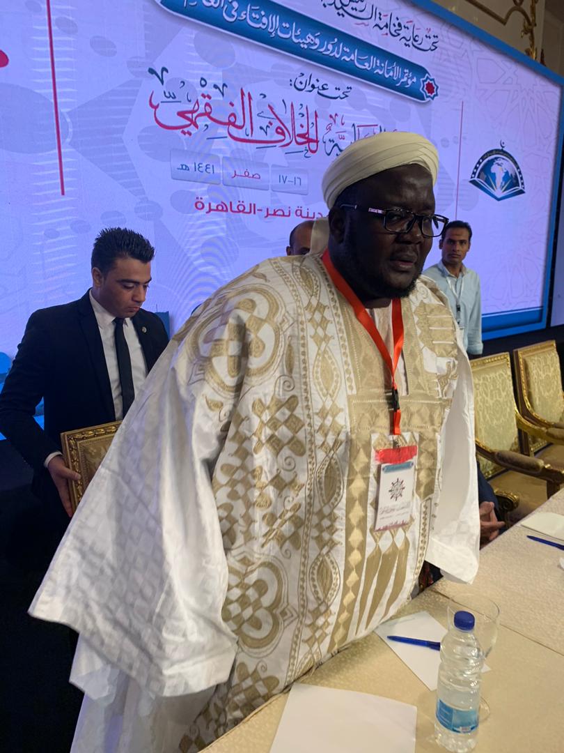 (Photos): Serigne Mansour Niass lors d'une conférence internationale