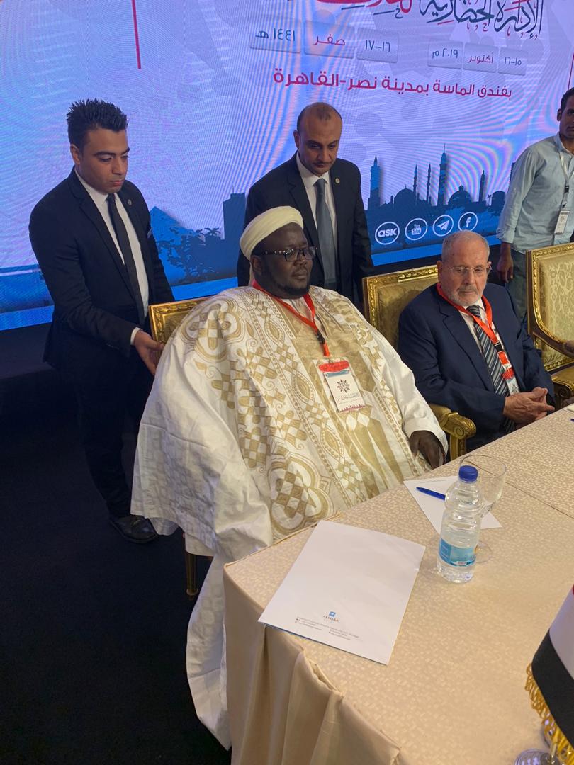 (Photos): Serigne Mansour Niass lors d'une conférence internationale