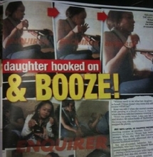 PEOPLE : Whitney morte, sa fille sniffe de la cocaïne !