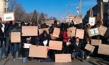 Les sénégalais de Paris manifestent devant le parlement européen