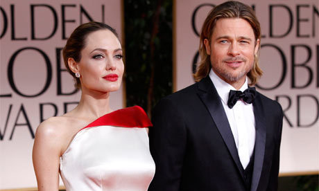 Angelina et Brad: avant-première glamour à Paris