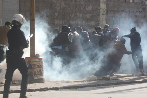 De nouvelles Photos exclusives des manifestations