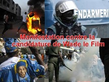 Manifestations contre la candidature de Wade Act 1