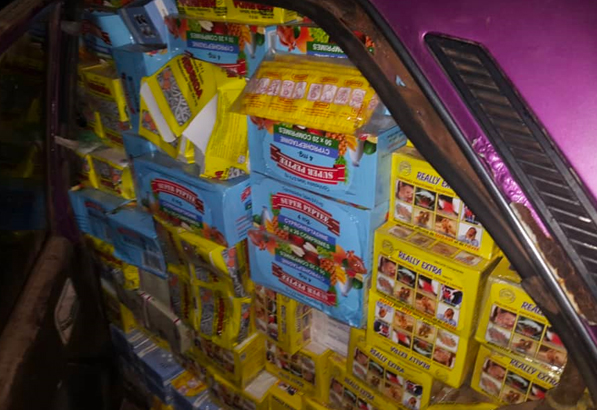 Axe Kaolack-Fatick: Nouvelle saisie de chanvre indien et de faux médicaments  (Images)