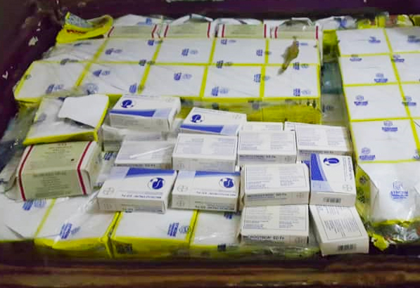 Axe Kaolack-Fatick : Nouvelle saisie de chanvre indien et de faux médicaments (Images)