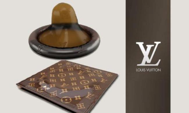 PHOTO : Des préservatifs de marque Luis Vuiton