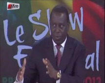 Emission Show-Electoral de la TFM avec comme invité Cheikh Tidjiane Gadio