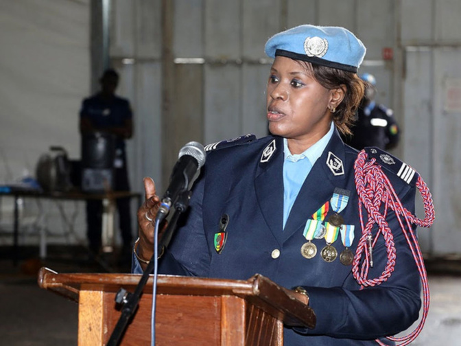 Seynabou Diouf lauréate du prix de la policière des Nations-Unies
