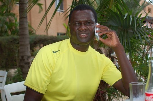 Voici Pierre Mbow le patron de l'hotel Terrou Bi