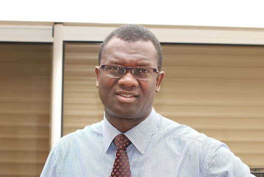 Voici Pierre Mbow le patron de l'hotel Terrou Bi