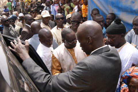 [Photos - Vidéos]  "Y en a marre" expose ses préoccupations au candidat Macky Sall -